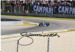 PHOTO DE PILOTE FORMULE  Avec AUTOGRAPHE ORIGINAL ( 19 X 13 ) - Sportivo