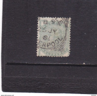 GB 1880 VICTORIA Cachet à Date De Liverpool Yvert 67 Oblitéré, Used Cote : 15 Euros - Used Stamps