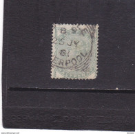 GB 1880 VICTORIA Cachet à Date De Liverpool Yvert 67 Oblitéré, Used Cote : 15 Euros - Gebruikt