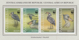 CENTRAL AFRICA 1999 WWF Birds Mi2211-2214 NH(**) Fauna 600 - Autres & Non Classés