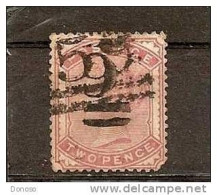 GB 1880 VICTORIA Yvert 70 Oblitéré, Used Cote : 110 Euros - Used Stamps