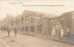 ALBERT : GUERRE 1914 - LES USINES ROCHET SCHNEIDER APRES LE PASSAGE DES ALLEMANDS - Albert