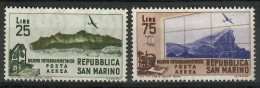 San Marino 1952 Mi 491-492 MNH  (ZE2 SMR491-492) - Other & Unclassified