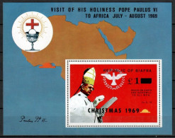 Biafra 1969 Mi Block 3 MNH  (ZS5 BFRbl3) - Christianity