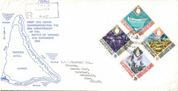 Gilbert And Ellice Islands 1968 Mi 145-148 FDC  (XFDC ZS7 WGEadr145-148) - Other & Unclassified