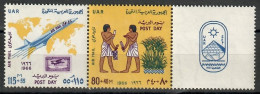 Egypt 1966 Mi 815-816 MNH  (LZS4 EGYdre815-816b) - Airplanes