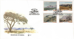 Namibia 1991 Mi 707-710 FDC  (FDC ZS6 NMB707-710) - Otros