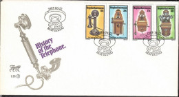 Bophuthatswana 1983 Mi 108-111 FDC  (FDC ZS6 BOP108-111) - Telekom