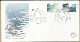 NL.- FDC. NVPH Nr. 239. EERSTE DAG VAN UITGIFTE. FIRST DAY OF ISSUE. 07-10-1986. DELTAWERKEN VOLTOOID. - FDC