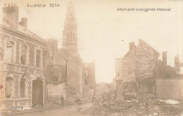 ALBERT : GUERRE 1914 - APRES LE PASSAGE DES ALLEMANDS - Albert