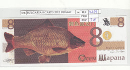 BILLETE BULGARIA 8 CARPS 2012 P-FANTASIA - Altri – Europa