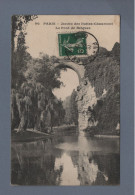 CPA - 75 - Paris - Jardin Des Buttes-Chaumont - Le Pont De Briques - Circulée En 1912 - Parcs, Jardins