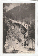 CPA :  14 X 9  -  Le  Trétien - Entrée Et Viaduc De La Gorge Du Triège  -  Ligne Martigny - Chamonix - Otros & Sin Clasificación