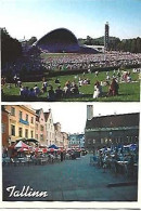 Latvia ** & Postal, Song Festival Ground And Town Hall Square, Fotho Ann Tenno (68688) - Musik Und Musikanten