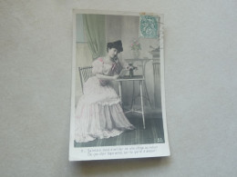 Aix-les-Bains - Sa Lettre Vient D'arriver - 18-4 - Yt 111 - Editions M.f. Paris - Année 1907 - - Femmes