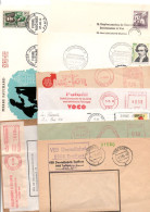 DENTISTRY - ASSORTMENT OF ENVELOPE ( 16 ) WITH  DENTISTRY INTEREST, Inc POSTMARKS - Autres & Non Classés