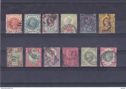 GB 1887 VICTORIA Yvert 91-100 + 103-104 Oblitéré, Used Cote : 305 Euros - Oblitérés