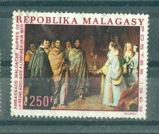 MADAGASCAR - N°460 Oblitéré. Ambassade Malgache Auprès De Le Reine Adélaïde, à Londres (1836-1837). - Madagaskar (1960-...)