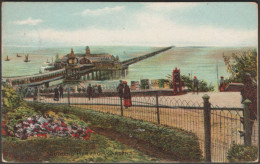 Southend Pier From Gardens, Essex, 1907 - Hildesheimer Postcard - Southend, Westcliff & Leigh