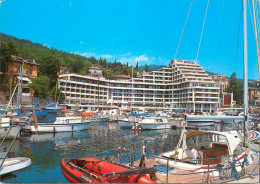 Navigation Sailing Vessels & Boats Themed Postcard Opatija Harbour - Segelboote