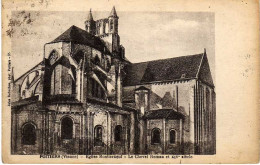 86 - POITIERS - Eglise Montierneuf - Le Chevet Roman - Poitiers