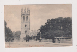 ENGLAND -  Oxford Magdalen College Used Vintage Postcard - Oxford