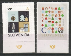 Slovenia 2019 Mi 1386-1387 MNH  (ZE2 SLN1386-1387) - Christmas
