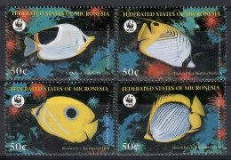 Micronesia, Federated States Of  1995 Mi 418-421 MNH  (ZS7 MCR418-421) - Fishes