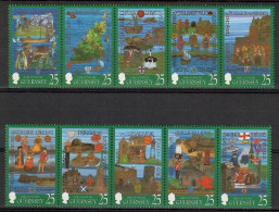 Guernsey 1998 Mi 759-768 MNH  (ZE3 GRNfun759-768) - Militaria