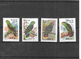 BRASIL Nº 1443 Al 1446 - Parrots