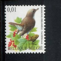 301759326 2004 SCOTT 1970 (XX) POSTFRIS MINT NEVER HINGED  OCB 3264 NACHTEGAAL VOGEL BIRD - 1985-.. Oiseaux (Buzin)