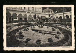 AK Baden Bei Wien, Blumenuhr  - Astronomia