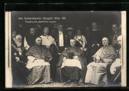 AK Wien, XXIII. Eucharistischer Kongress 1912, Empfang Des Päpstlichen Legaten  - Autres & Non Classés