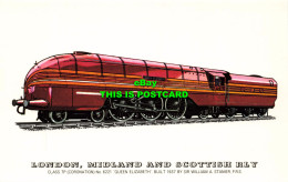 R571352 London Midland And Scottish Rly. Class 7P. No. 6221. Queen Elizabeth. 19 - Autres & Non Classés