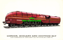 R571363 London Midland And Scottish Rly. Class 7P. No. 6221 Queen Elizabeth. 193 - Autres & Non Classés