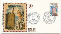 FRANCE - Env FDC - 0,25 Libération Des Prisonnières Huguenotes De La Tour De Constance - AIGUES MORTES - 31 Aout 1968 - Cristianismo