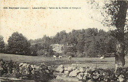 - Creuse -ref-A585- Bosroger - Léon Le Franc - Vallée De La Nouèze Et Troupeau De Vaches - - Felletin