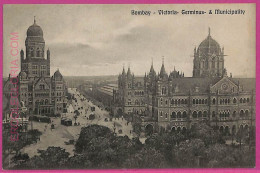 Ag3835  - INDIA - VINTAGE POSTCARD - Bombay - Inde