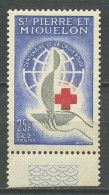 SPM MIQUELON 1963  N° 369 ** Neuf MNH Superbe C 14 € Croix Rouge InternationaleRed Cross - Neufs