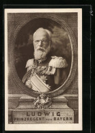 AK König Ludwig III. In Uniform, König Von Bayern, Porträt  - Case Reali
