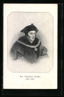 Künstler-AK Grossbritannien, Sir Thomas More 1478-1535  - Politische Und Militärische Männer