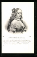 AK Marie-Thérèse D`Autriche  - Familias Reales