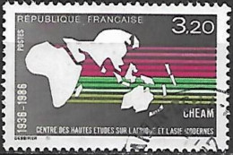 FRANCE - Centre D'études Avancées Sur L'Afrique Et L'Asie Modernes - Used Stamps