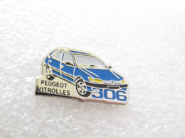 PIN'S   PEUGEOT  306  VITROLLES - Peugeot