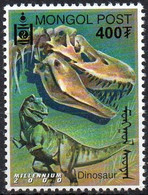 MONGOLIA - 1v - MNH** Dinosaur From Charles Darwin Exploration Prehistoric Animals Dinosaures Dinosaurs Dinosaurier - Prehistóricos