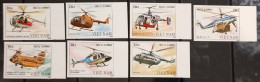 Vietnam Viet Nam MNH Imperf Stamps 1989 : Helicopter (Ms565) - Viêt-Nam