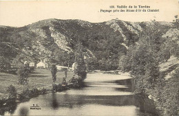 - Creuse -ref-A577- Vallée De La Tardes - Paysage Près Des Mines D Or Du Châtelet - Petit Plan Habitations - - Other & Unclassified