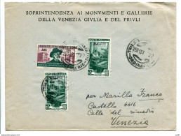 Trieste A Verdi Lire 10 Su Busta - Mint/hinged