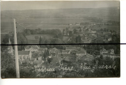 Carte Photo . CPA . D38. Cessieu . Vue Générale . - Otros & Sin Clasificación