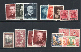 DANZIG - SELECTION OF MH OR MNH STAMPS INC 1921 ANTI TB,1938, SCHOPENH1939ANTI CANCER  ETC - Europe (Other)